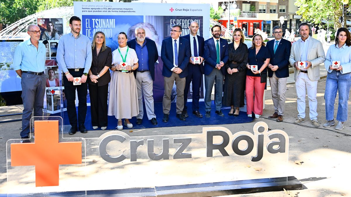 Servilimpsa, presente en el Día de la Banderita de Cruz Roja.